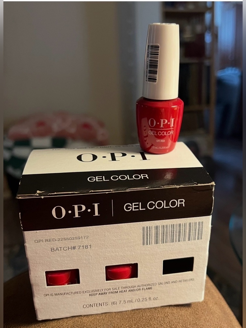 OPI Gel Color Nail Polish - Red